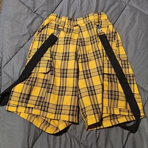 Plaid shorts